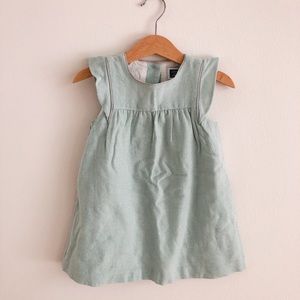 Janie and jack mint sparkle dress